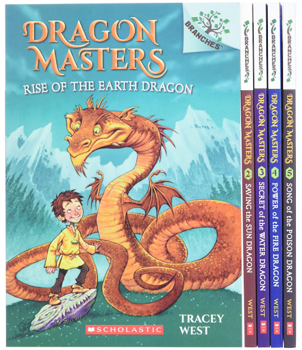 A series of Dragon Masters Books for kids prizes.